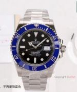 VS Factory Swiss 3235 Rolex Submariner 41mm Blue Ceramic Watch & 72 Power Reserve